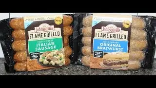 Johnsonville Flame Grilled: Italian Sausage & Original Bratwurst Review