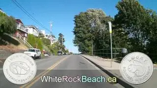Cruising White Rock Beach, BC CANADA in HD -June 20 2015