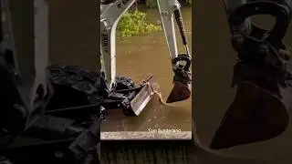 Getting dragged out by a digger 😂