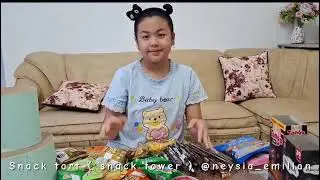 SNACK TOWER / SNACK TART ALA NEYSIA / IDE KADO ULANG TAHUN / KREASI NEY #diy #ideas #kreatif