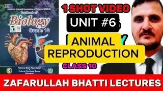 Animal Reproduction ||Class 10 Biology federal board new book 