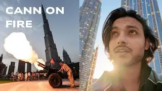 Dubai's Ramadan EXPLOSION! Cannon Fire & Iftar Under Burj Khalifa