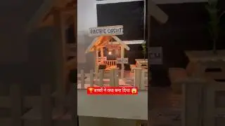 🌆DIY Electric Circuit House project🏆 #schoolproject #arduino #shortvideo #project#art