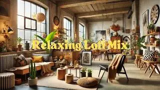 Relaxing Lofi Mix｜Cozy Winter Living Room BGM for Work, Study, and Relaxation