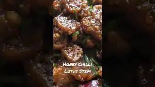 Honeychillilotusstem|Ready|#subscribe & check recipe video @naveenanalan