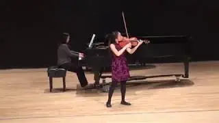 Danielle Liu: Saint-Sa&euml;ns Violin Concerto No. 3, Movement 3 with Piano