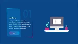 web design | How to make best Creative Box with Hover Effects | Html5 CSS3 Bootstrap4