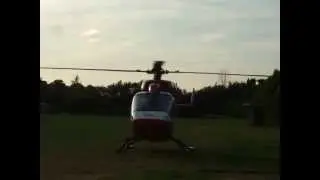 Christoph 47 - Start beim Rettungseinsatz auf R&uuml;gen (in Maltzien).