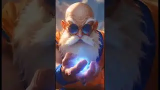 What did Master Roshi say?? #dragonball #master #roshighlights #viral #anime #ai #shorts