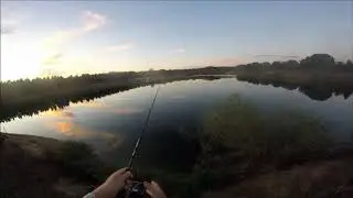 Gummy Worm Fishing Challenge