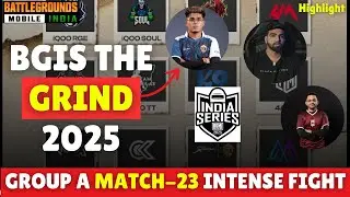The Decider Match &ndash; Who Qualified for Round4? Group A Match 23 D4 BGIS 2025@GodLikeEsportss @S8ULGG