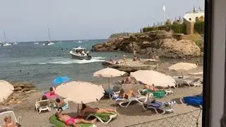 El petit moll de Cala Xarraca funciona com port il&middot;legal