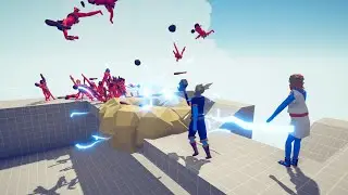 THOR & ZEUS vs DIFFERENT ARMIES - Totally Accurate Battle Simulator - TABS