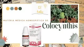 Colocynthis - Homeopathic Materia Medica - #43 #homeopathy