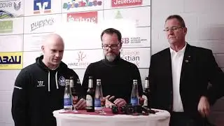 Pressekonferenz - Harzer Falken vs EXA Icefighters Leipzig - 21. Oktober 2018