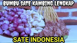 Resep Sate Kambing Empuk,Lengkap Bumbu Kacang #lezatmantap