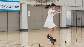 Manami Ogihara/Classic Slalom/Junior Woman Class @MicroSkate