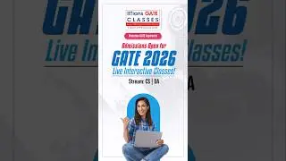 GATE 2026 CS/DA Preparation | Online Coaching #gate2026 #gatecse #gateda #iitiansgateclasses #igc