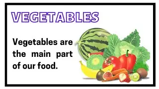 10 lines essay on vegetables 🥦!!! essay on vegetables!!!