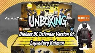 Unbox The DC Batman Defender Version 01 - Batman Figures Collection 🔥 Blokees  🗣️ ASMR