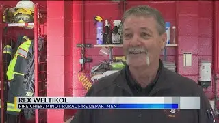 Rex Weltikol retires from Minot Rural Fire Department