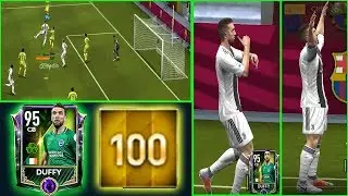 FIFA MOBILE TOP 100 H2H GAMEPLAY ! DUFFY HEADERS ! TIPS & TRICKS ! FIFA MOBILE 19 ANDROID GAMEPLAY
