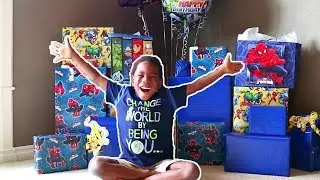 Ben's 7th Birthday Opening Presents!