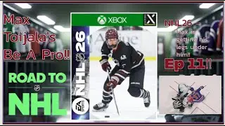 Max Toijala&rsquo;s FIRST NHL Point! vs McDavid, Oilers & Red Wings | NHL 26 Be A Pro Ep. 11