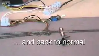 Handlaid All Rail T-Gauge Turnout (improved video)