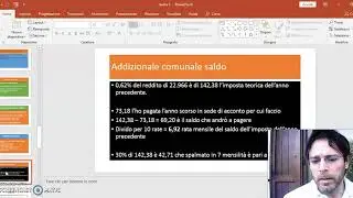 11 calcolo addizionale regionale e  comunale