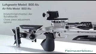 Luftgewehr Modell 900 | Einstellmöglichkeiten Schaftbacke