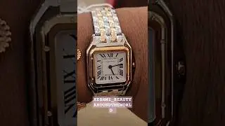 Cartier Panth&egrave;re Watch Two Tone Gold and Steel Medium Size #modshots