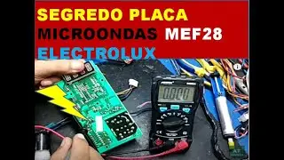 Placa de microondas bipando