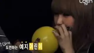 FIESTAR Funny Clip: Yezi Chipmunk Voice XD