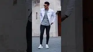 white denims outfit look😍.                    #faction #youtube #faction