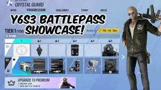 R6 Y6S3 Crystal Guard Battle Pass Skins Showcase + Buying it! | Rainbow Six Siege Y6S3 Gameplay