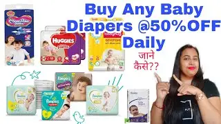 Shop Best Baby Diapers @50%OFF Everyday | Firstcry Baby Diapers Offers details | World of Anant
