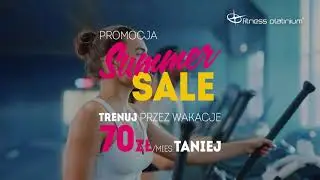 Summer Sale - trenuj za 99 zł/mies. przez wakacje!