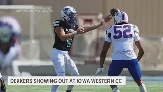 QB Hunter Dekkers is showing out at Iowa Western Community College