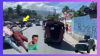 6 janvier Anpil bandi Mouri nan Mibal&egrave; Jeff kanaran Fache lapolis mache sou yo