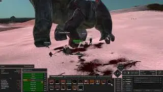 Modded Kenshi UWE - Taking down a alpha leviathan