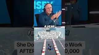 She Doesn't Want To Work After Paying Off Student Loan Debt! #daveramsey #money #stockmarket #loans