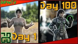 I have 100 DAYS to beat THE ISLAND with NO ENGRAMS | ARK: Survival Evolved