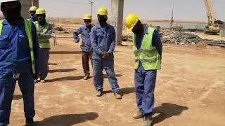 Safety Trainer Neyaz Ahmad. Topic: Construction Safety. ARAR (KSA) 0091-7856830952