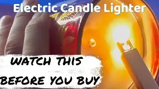 Demonstrating HOW WELL this Fukkuda Electric Candle Lighter from Amazon works [PRODUCT REVIEW]