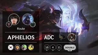 Aphelios ADC vs Jhin - KR Grandmaster Patch 10.2
