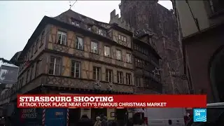 Strasbourg shooting: residents emerge back out onto the streets after night under lockdown