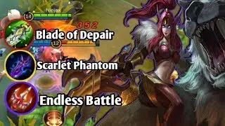 Irithel Miniace + Use Scarlet Phantom+Blade of Despair | Irithel Mobile Legends