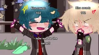 &ldquo;kiss count&rdquo; meme (DkBk💚🧡) - Mha/Bnha - My AU - not of - (@katsurin288 )