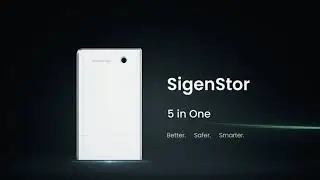 SigenStor, the world's first highly integrated 5-in-1 energy storage system